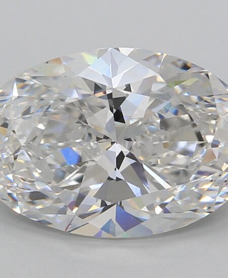5,02 Carat Oval Lab Grown