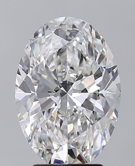 4.01 ct Oval Lab-Diamond